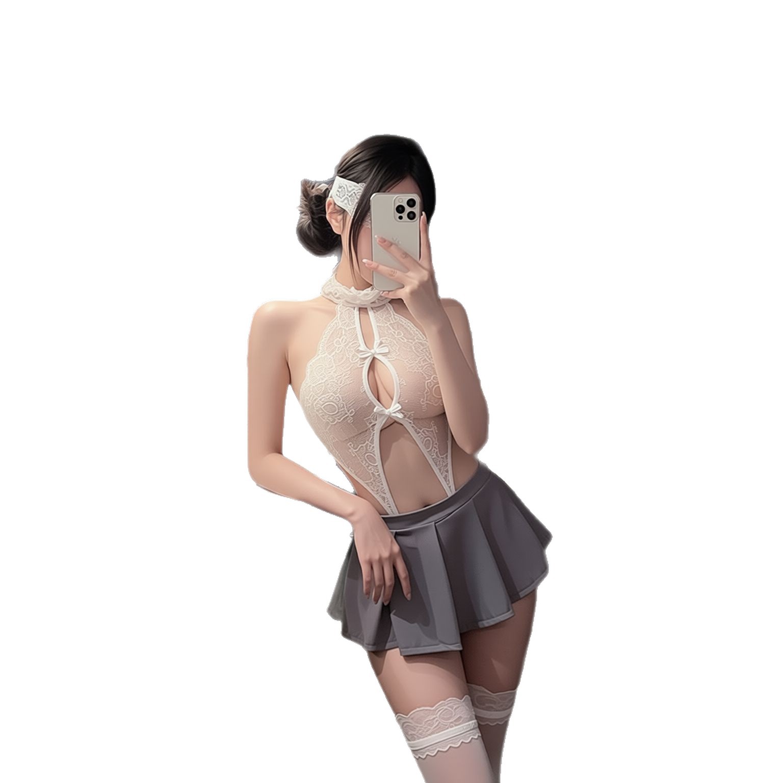 جيميكو، طقم ملابس داخلية نسائي - مراجعة Lace Teddy Lingerie وسعره