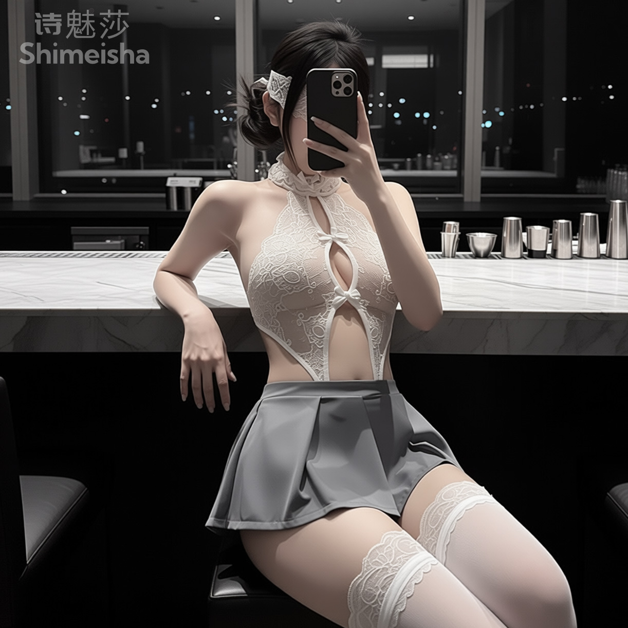 جيميكو، طقم ملابس داخلية نسائي - مراجعة Lace Teddy Lingerie وسعره