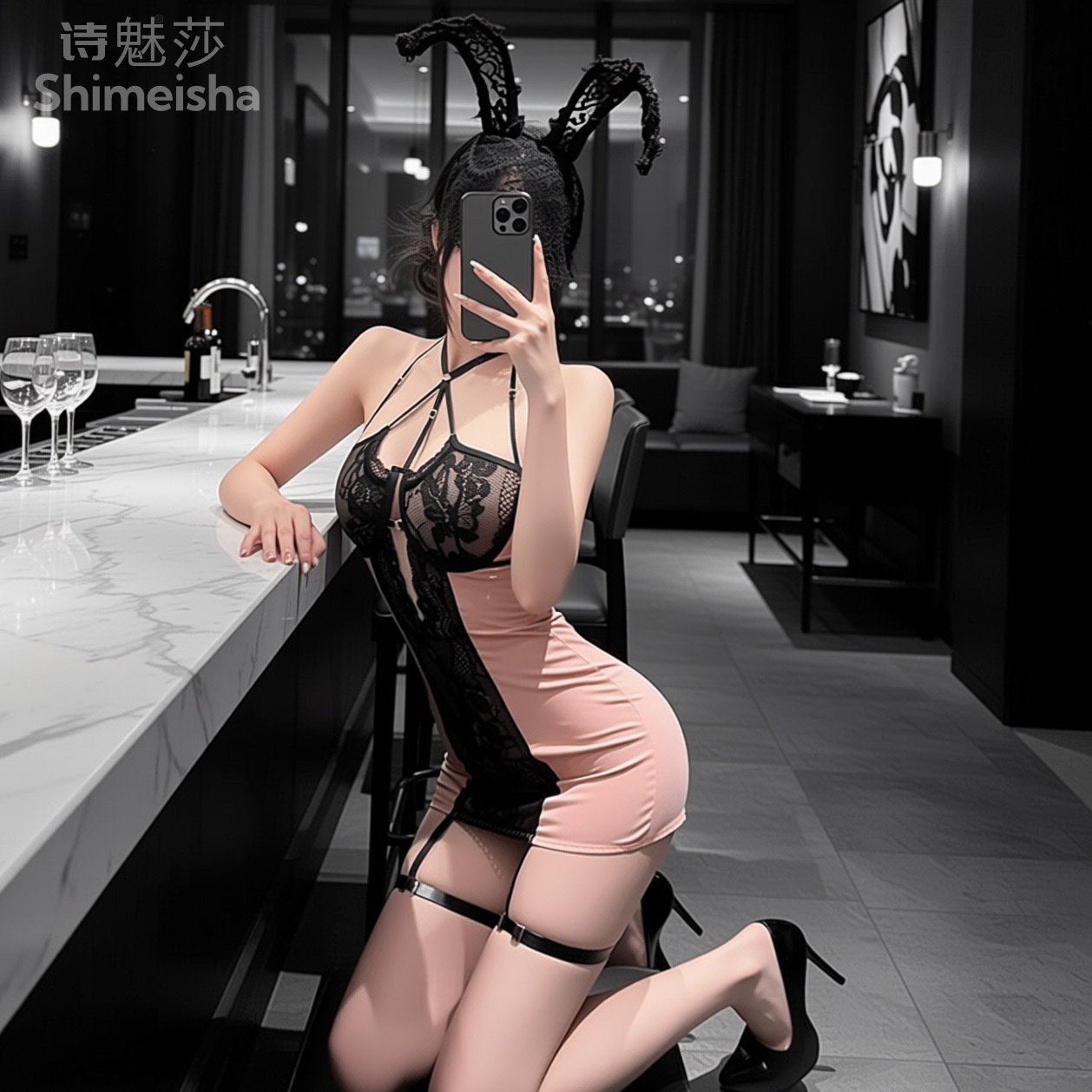 فستان قصير ضيق من الدانتيل بال - مراجعة Lace Teddy Lingerie وسعره