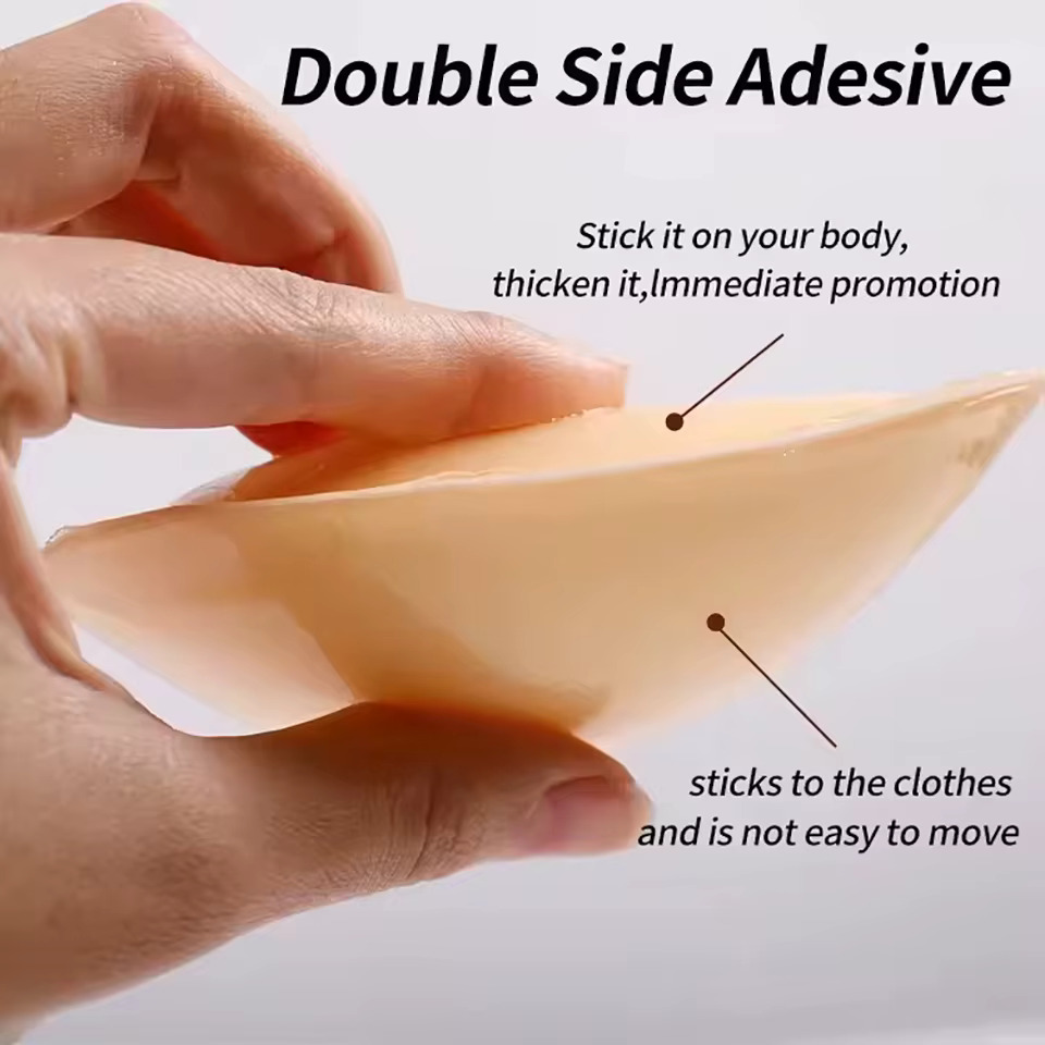 وسادات صدر لاصقة فائقة التثبيت - مراجعة Silicone Bra Adhesive وسعره